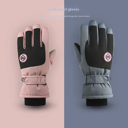 Triple-Layer" Insulated Ski & Snow Gloves