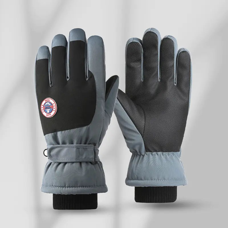 Triple-Layer" Insulated Ski & Snow Gloves
