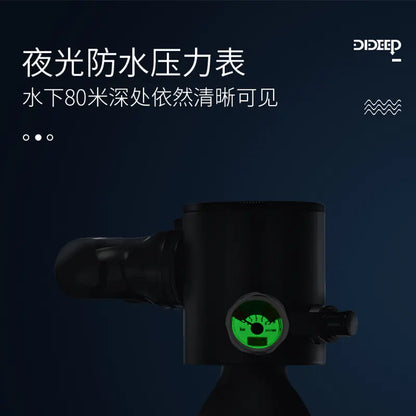 DIDEEP 0.5L Mini Oxygen Tank for Underwater Breathing