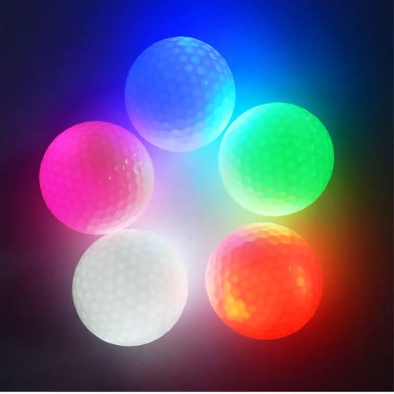Glowing Golf Balls - LED Light-Up