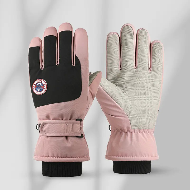 Triple-Layer" Insulated Ski & Snow Gloves