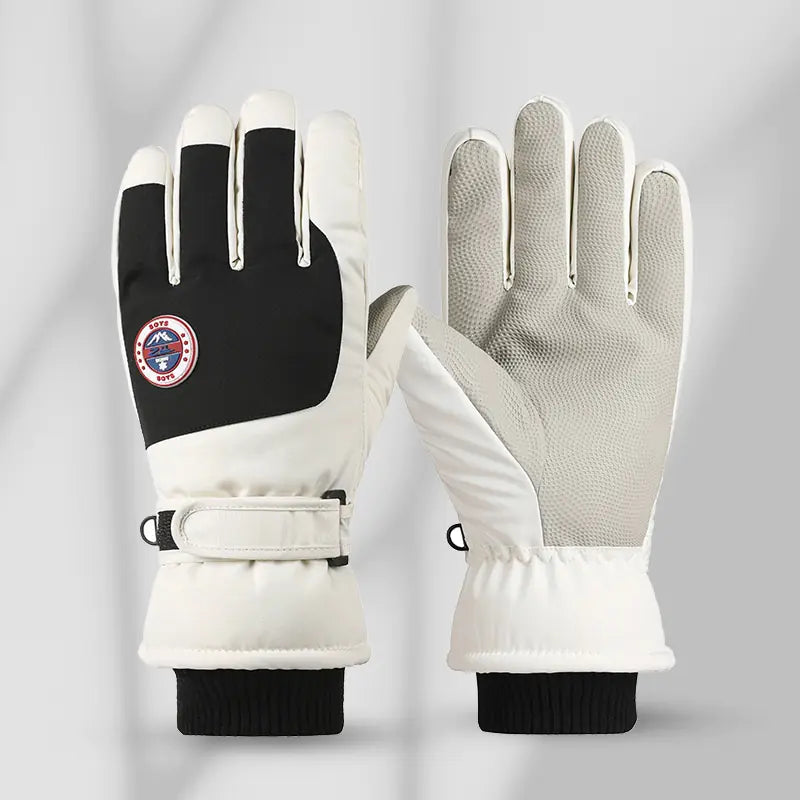 Triple-Layer" Insulated Ski & Snow Gloves
