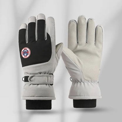 Triple-Layer" Insulated Ski & Snow Gloves